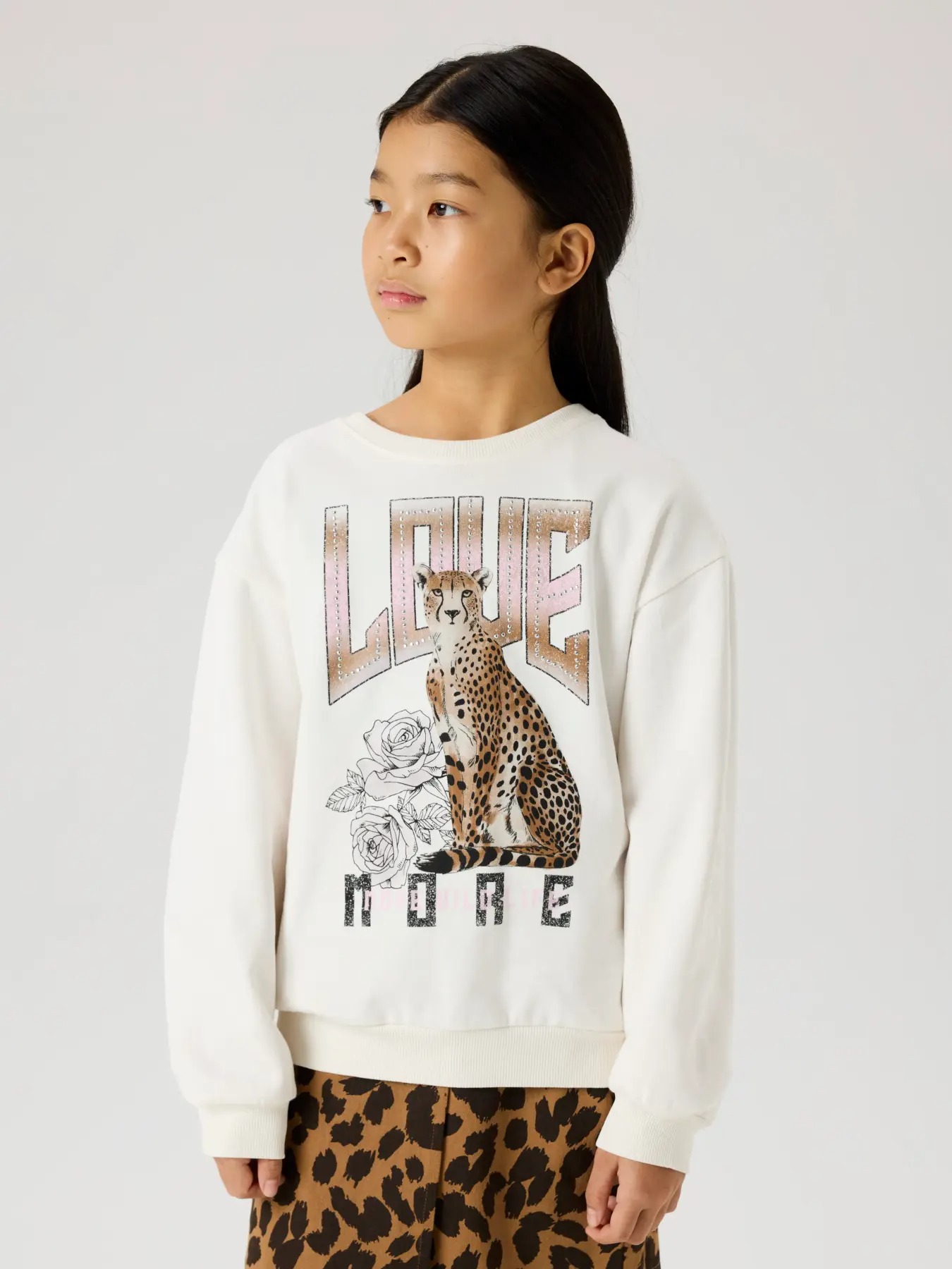 Sudadera Beo Leopardo