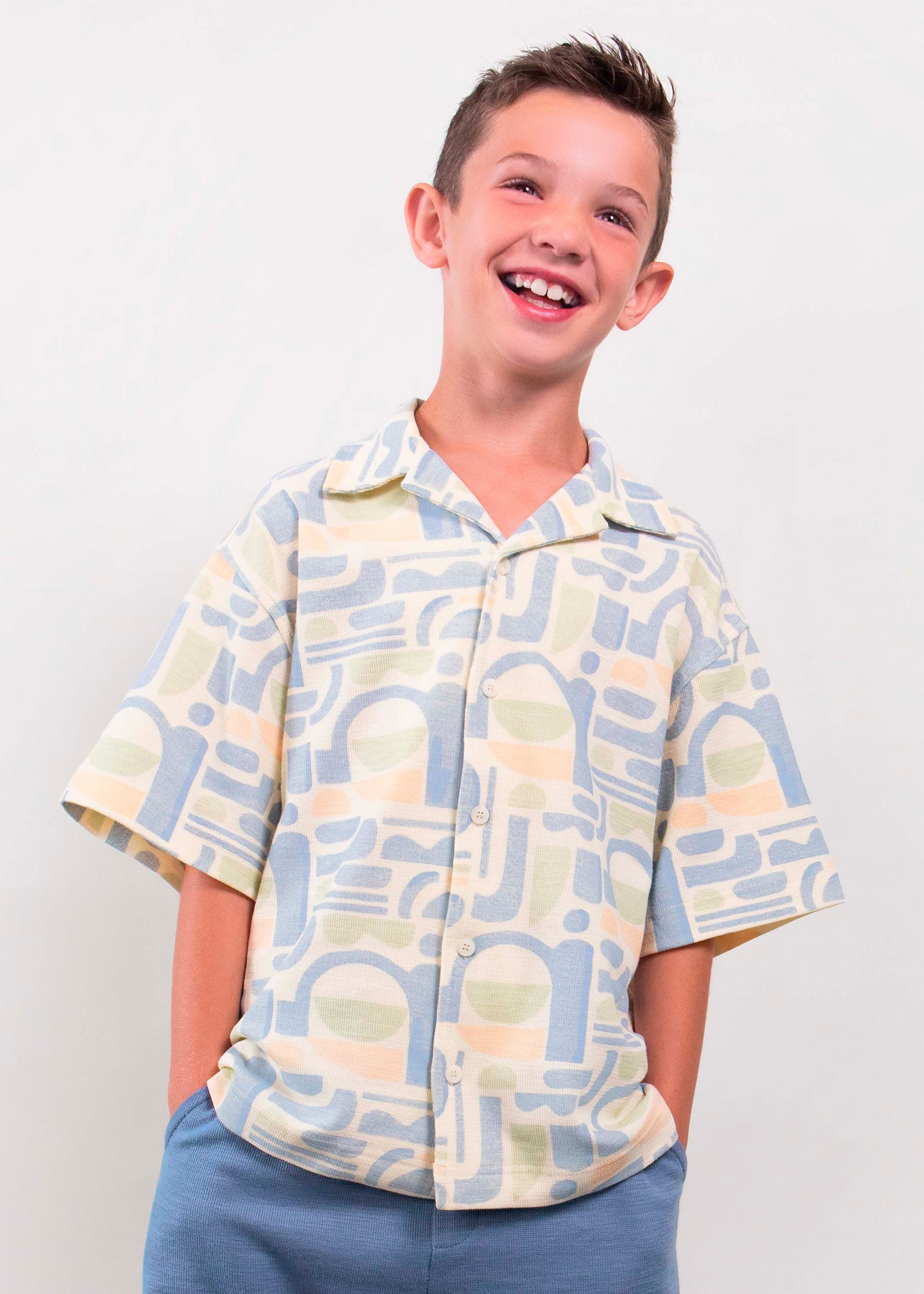 Camisa Punto Estampada