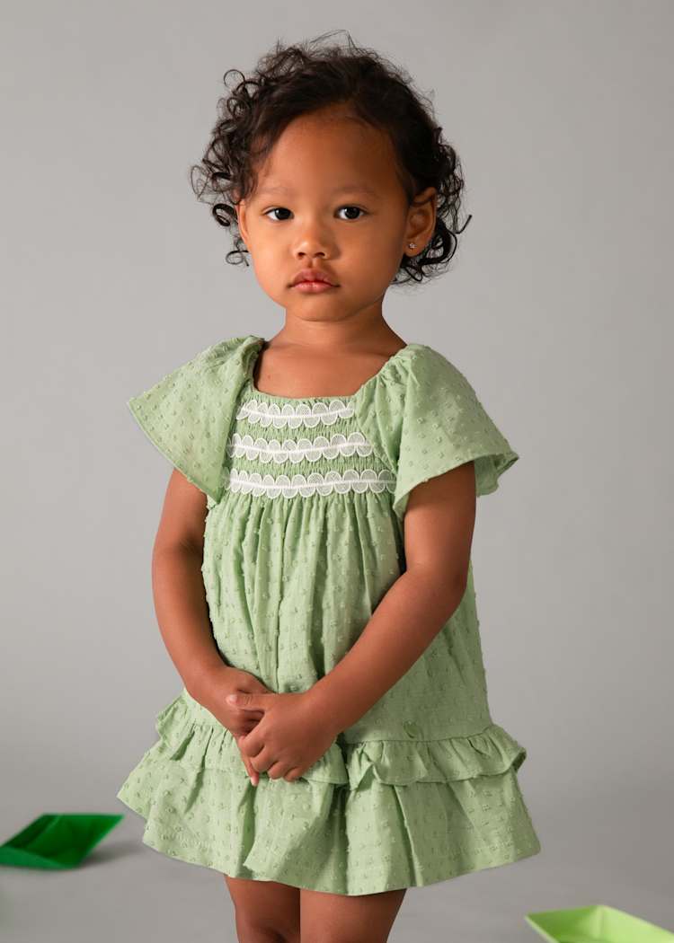 Vestido Plumeti Bebe Mayoral