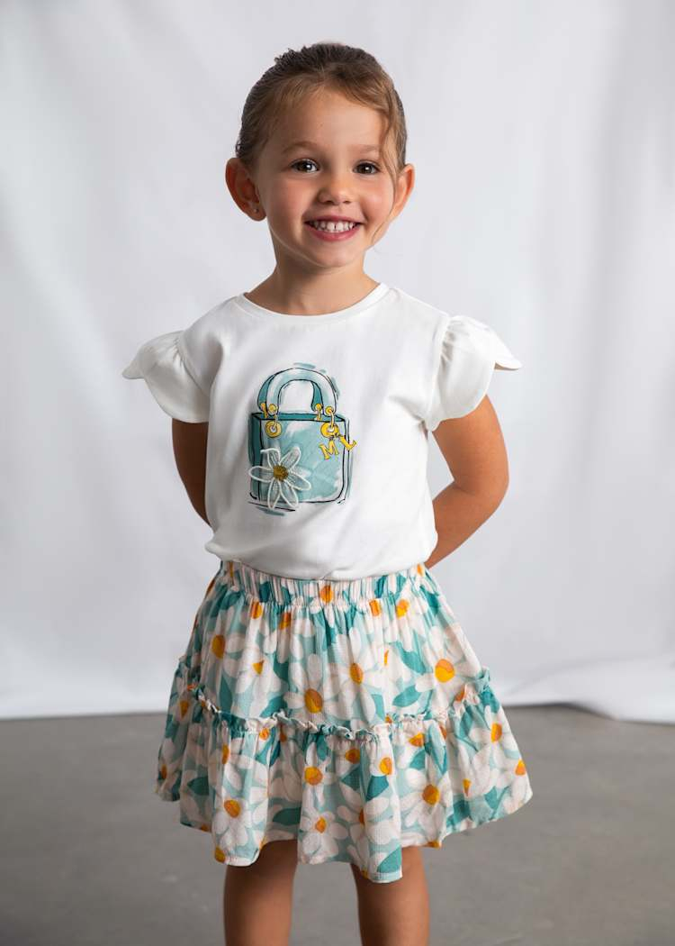 Falda Estampada Mayoral