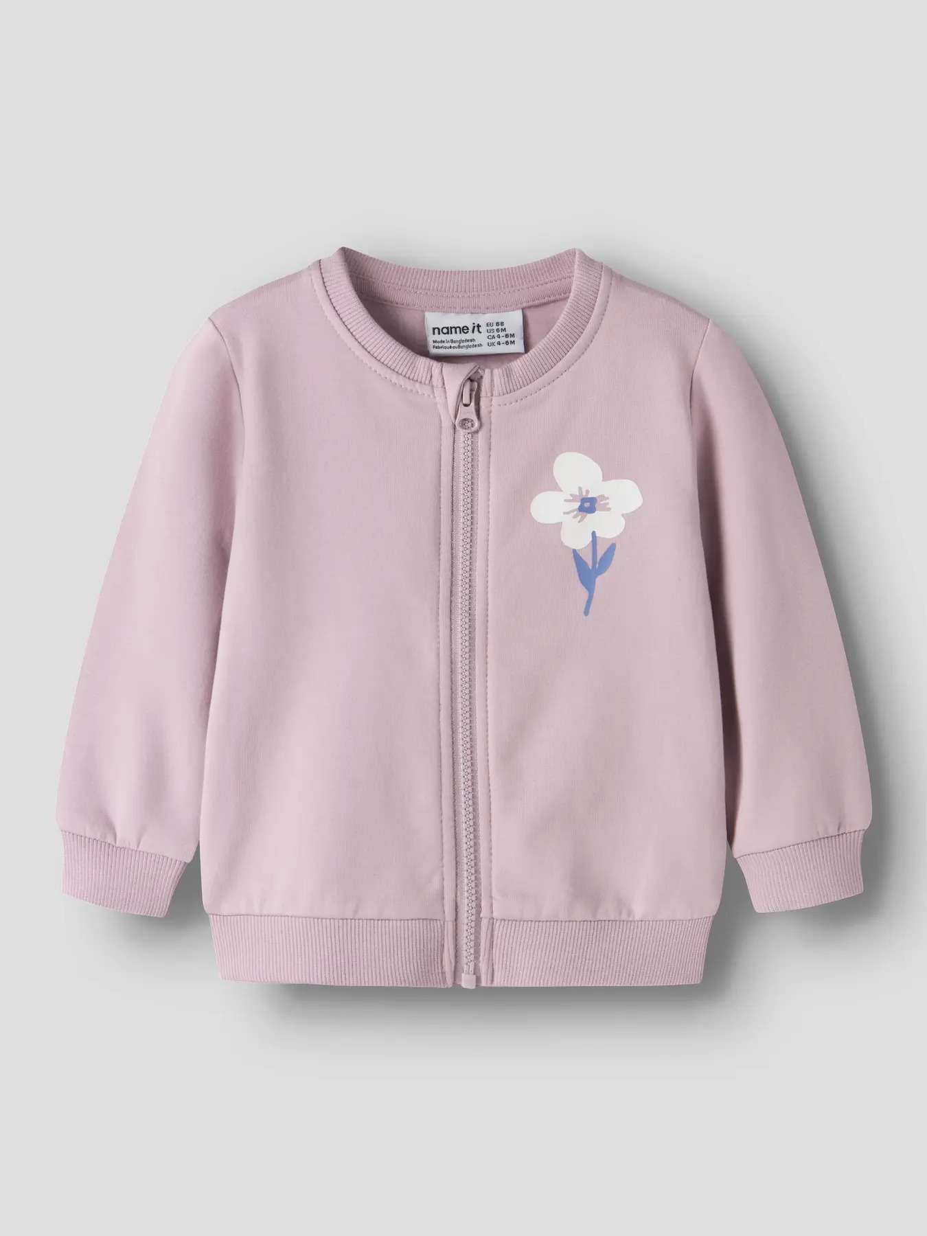 Sudadera Bebe Vrillie Rosa De Name It