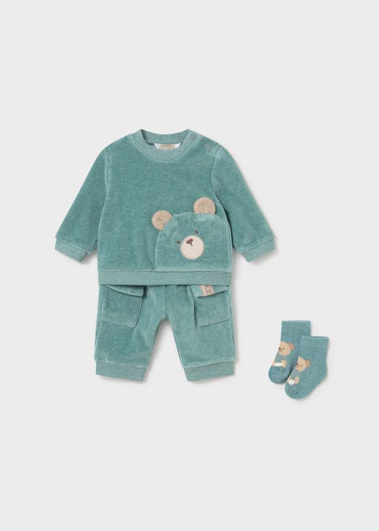 Conjunto Osito Verde