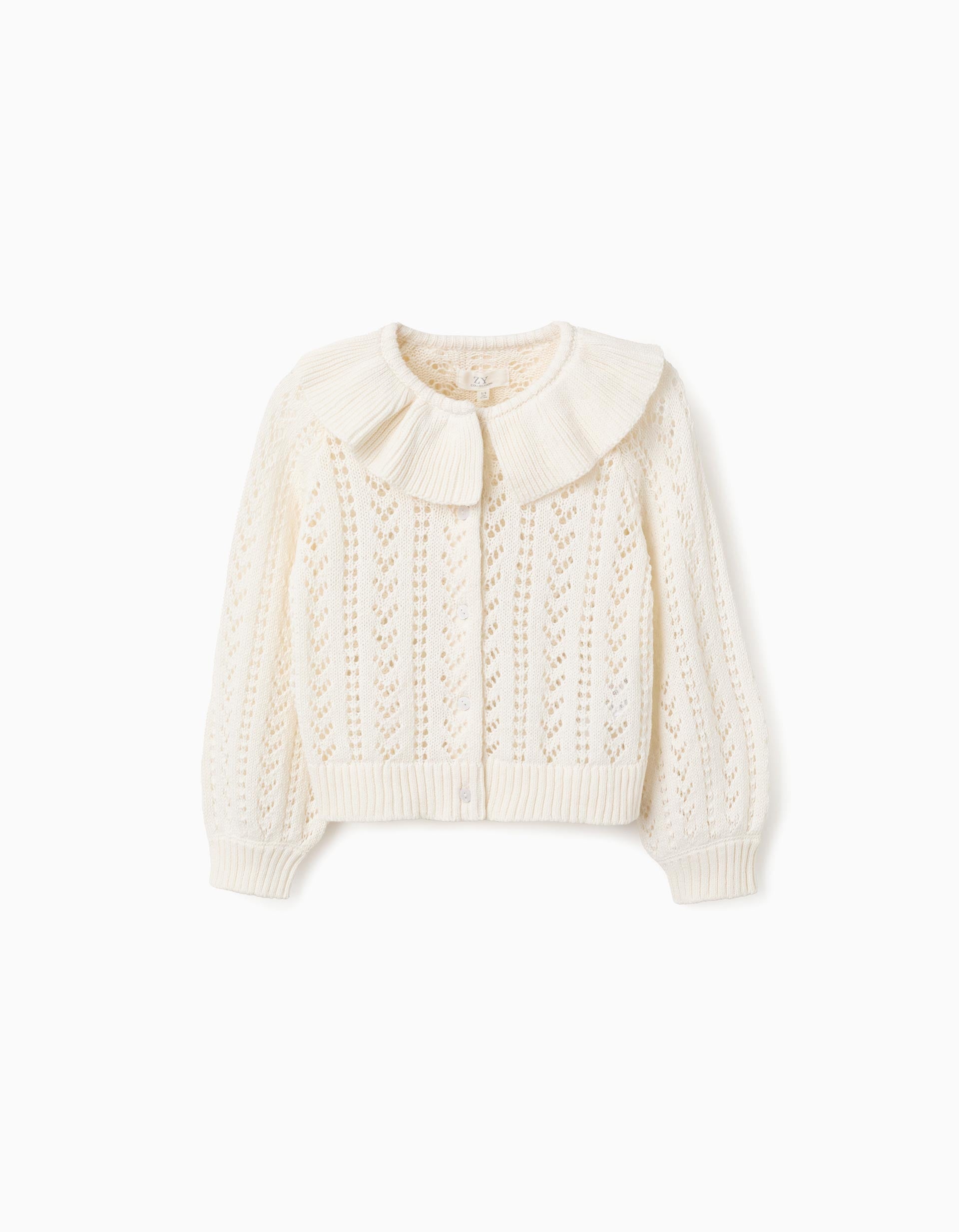 Chaqueta Calada Punto Bebe