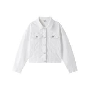 Cazadora Vaquera Blanca