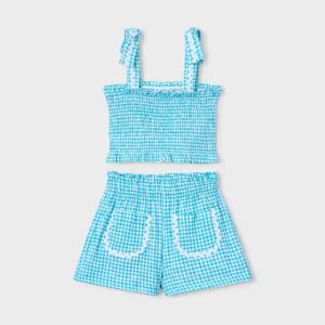 Conjunto Cuadro Vichy Mayoral