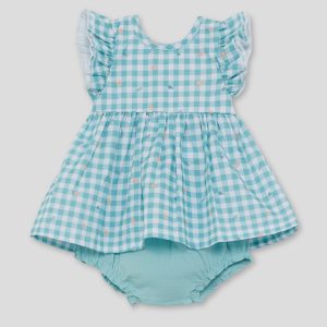 Jesusito Vichy Bebé Color Turquesa de STREET MONKEY