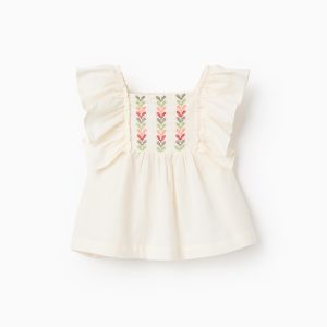 Blusa Imitacion Lino Bebe Zippy