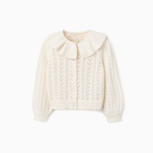 Chaqueta Calada Punto Bebe